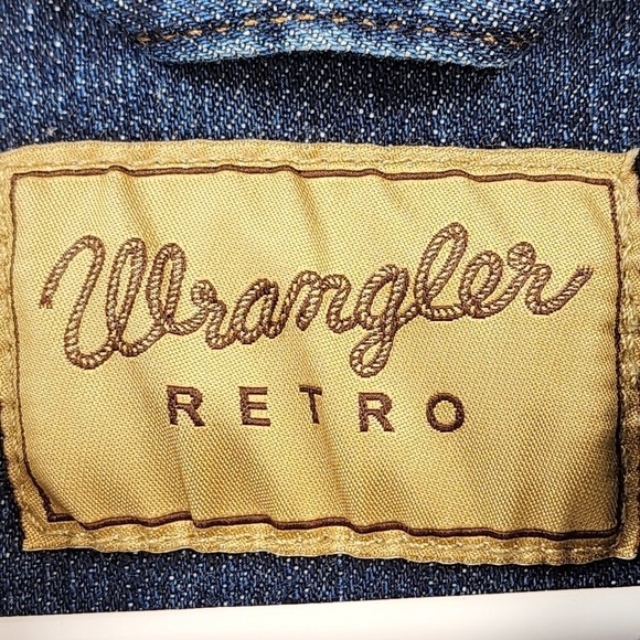 Wrangler Men's Retro Unlined Stretch Denim Jacket - Picture 4 of 7